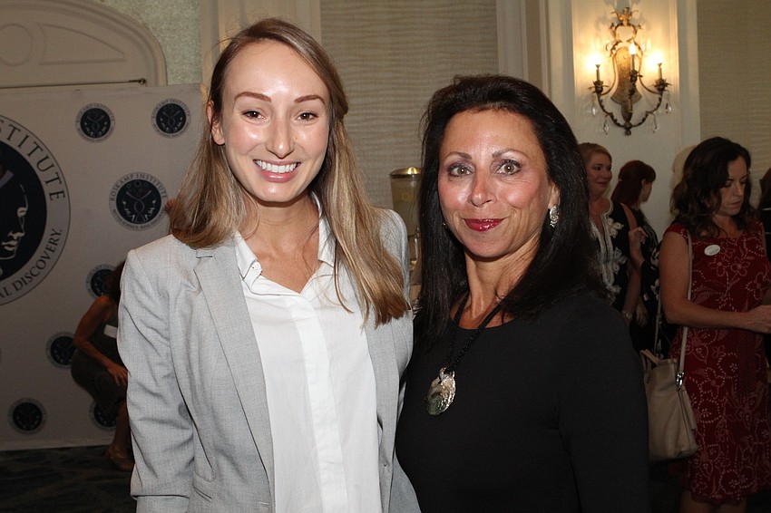 Sarah Pretorius and Rita Thibault