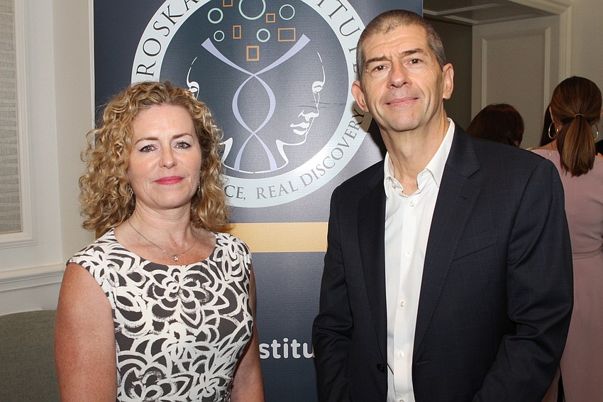 Speakers Dr. Fiona Crawford and Dr. Mike Mullan