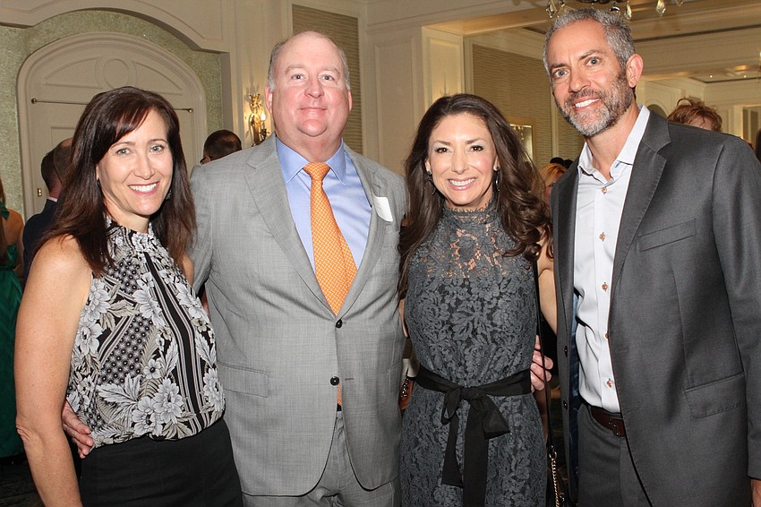 Stacy Hanan, Drayton Saunders, Donna Koffman and Benjamin Hanan