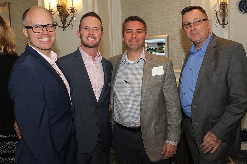 Michael Rook, Michael Tabers, Jason Toale and Craig Green