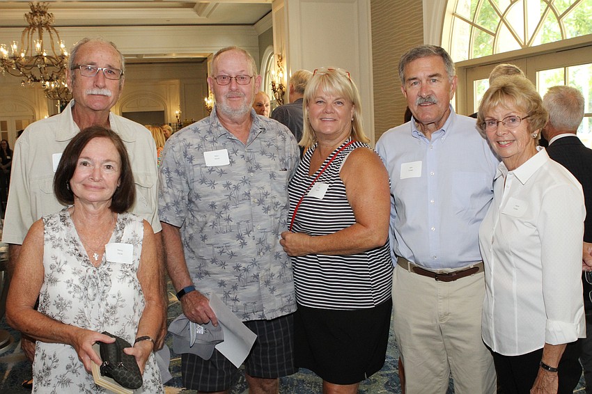 Nancy and Vincent Dyrek, Marc and Rita Miotti and Sam and Joyce Tucker