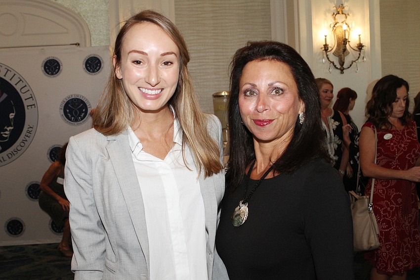 Sarah Pretorius and Rita Thibault