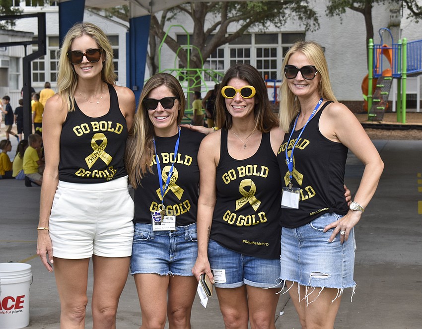 Sarah Fergusson, Kim Ledesma, Laura Gilkey and Tanya Ramos