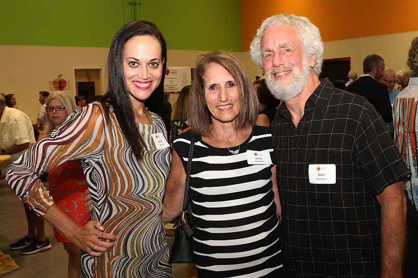 Samantha Baynes with Fern and Dan Buchler