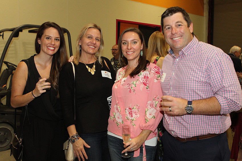 Melissa Walsh and Kristina Eastmond with Michelle and Tom Across