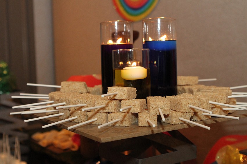 Guests could pick from a number of creatively-titled treats.