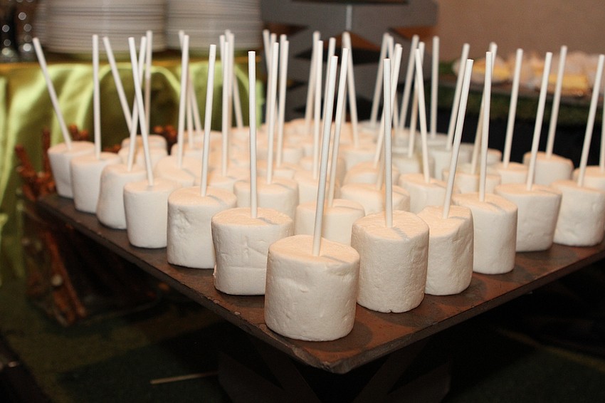 Guests could pick from a number of creatively-titled treats.