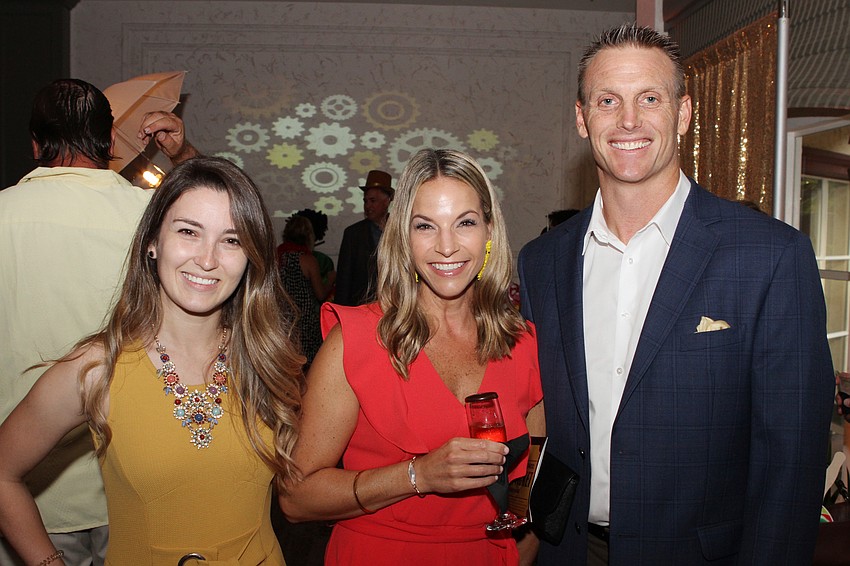 Julie Riddle with Karen and Casey Moore