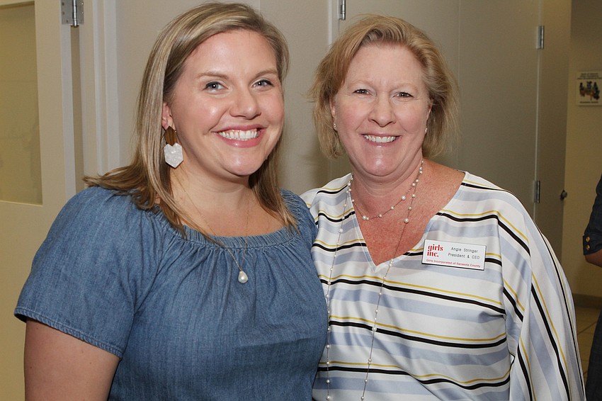 Ella Lewis and Angie Stringer