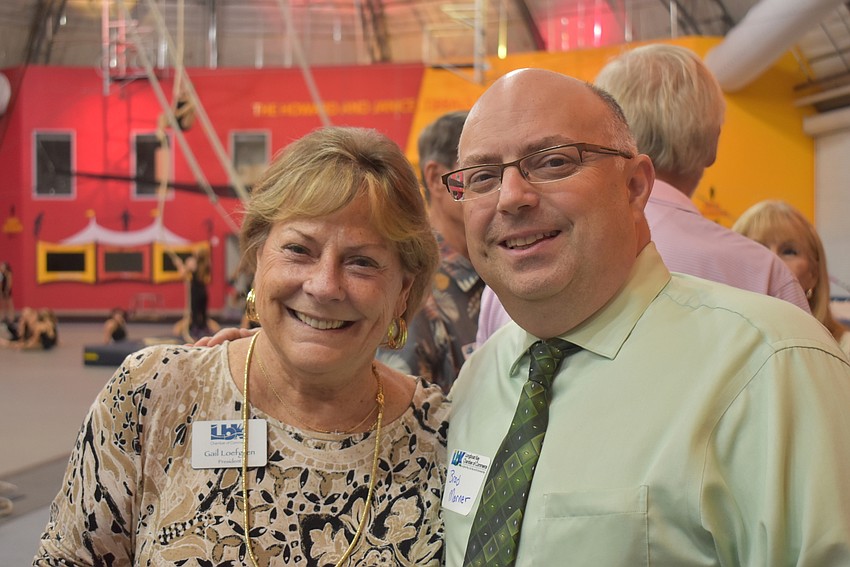 Gail Loefgren and Brad Marner.