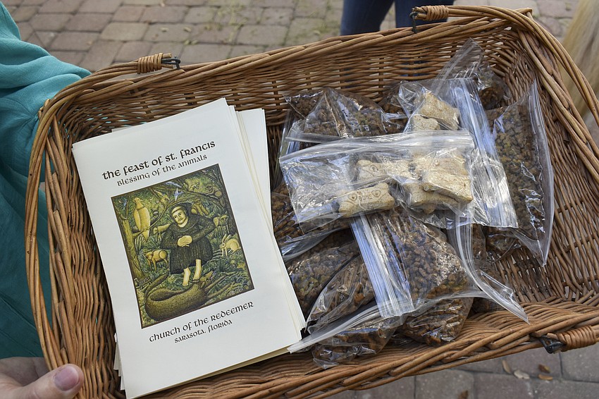 The Blessing of the Animals is in conjunction with the Feast of St. Francis.