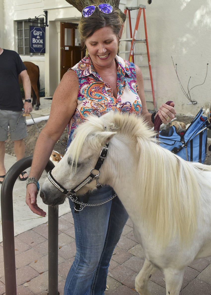 Danielle Menzies and her horse Siren.