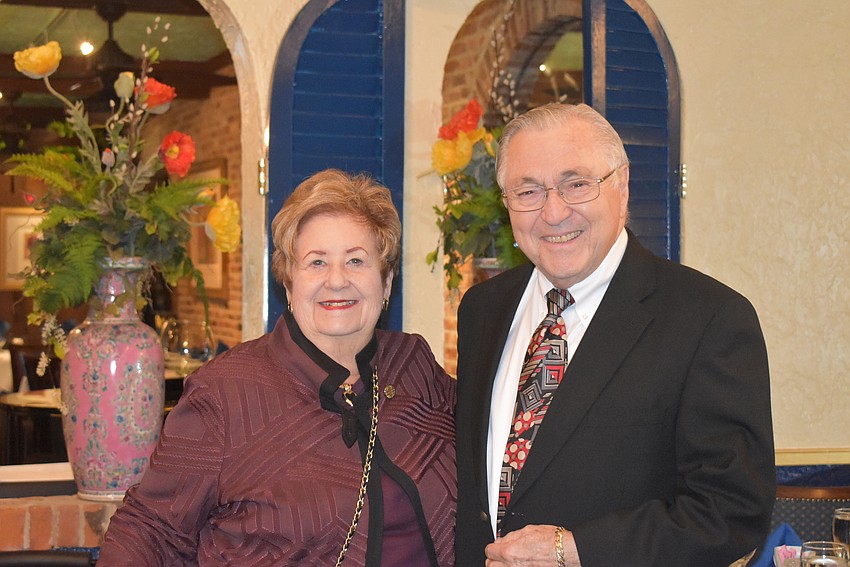 Elise Galinsky and Earl Gordon.