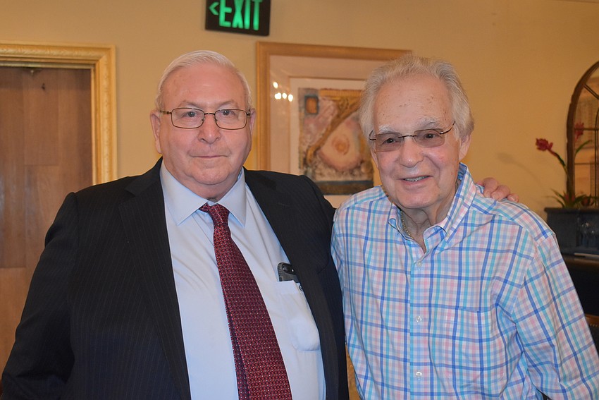 Burt Raini and Armand Mazius.