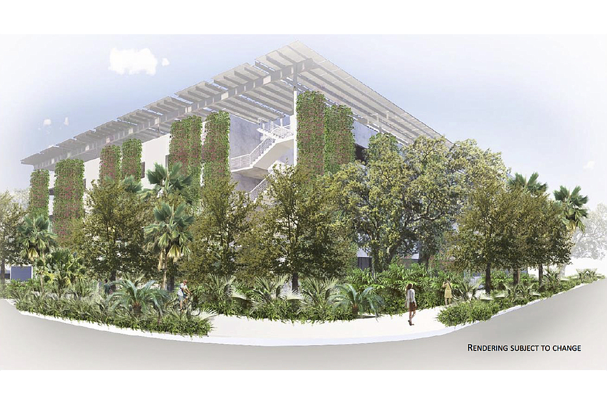 One of the central points of contention regarding the Selby Gardens master plan is the scale of a proposed parking garage. The application calls for a building up to 75 feet tall with a rooftop restaurant.
