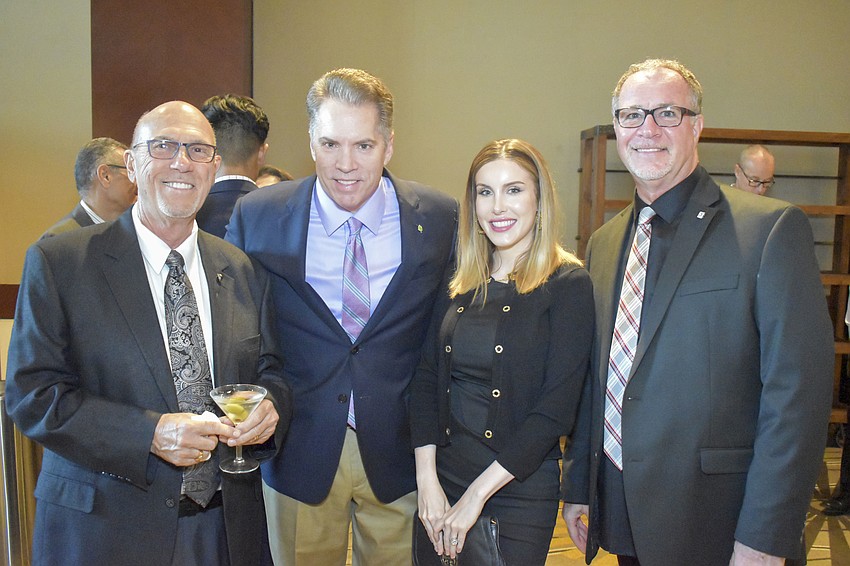 Louis DeCongelio, Neil McCurry, Katie McCurry and Arthur Boyce
