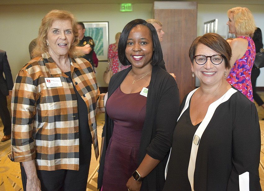 Kay Trimmer, Chereka Stebbins and Cheryl Mendelson
