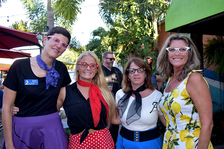 Membership director Nancy-jo Manney, promotion and event coordinator Rachel Dixon, visitor center manager Mia Leone and Executive Director Ann Frescura