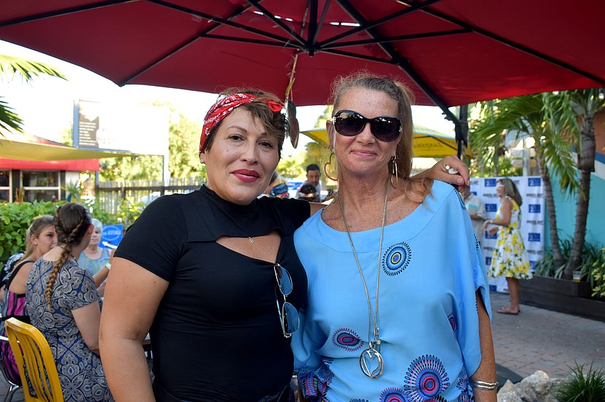 Bonnie Santiago and Tara GIbbons