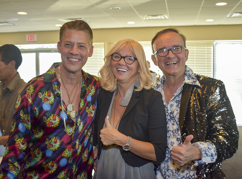 Jeremey Sensenig, Dorothy Rieger and Jared Falgowski