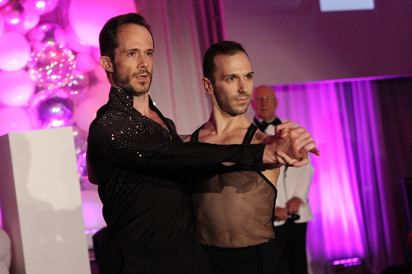 2015 Dance Champion Chaz Glunk put on an intricate number.