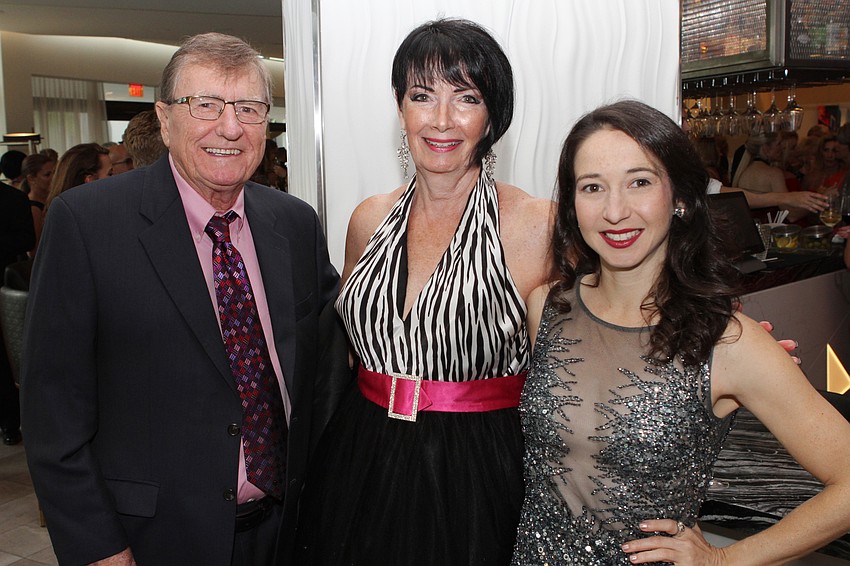 Wayne and Kay Siebold with Vanessa Ruddo
