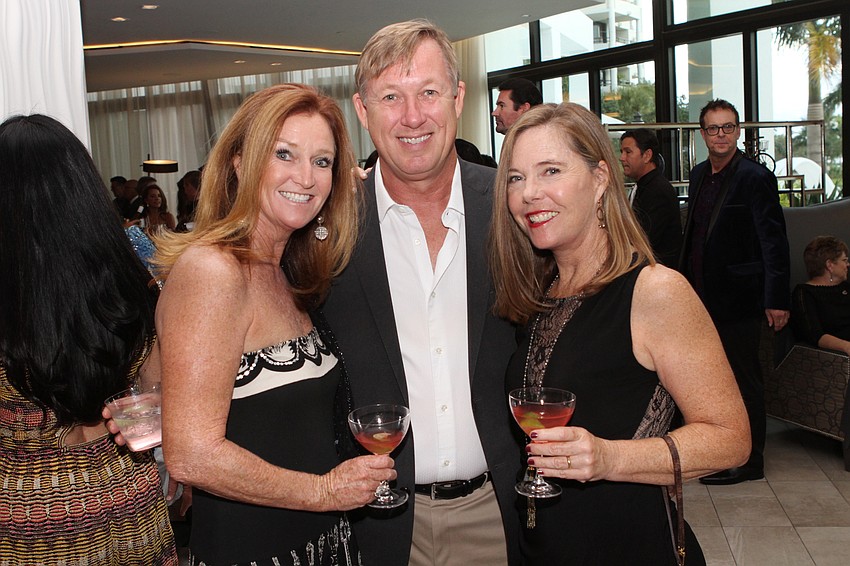 Karin and Bart Leereveld with Alison Elizalde