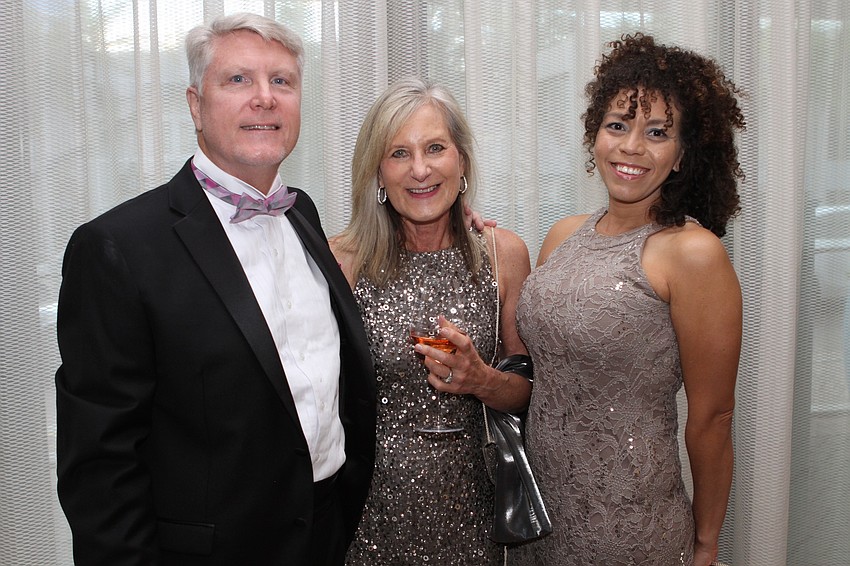 Mark and Sandy Theobald with Deven Seibert