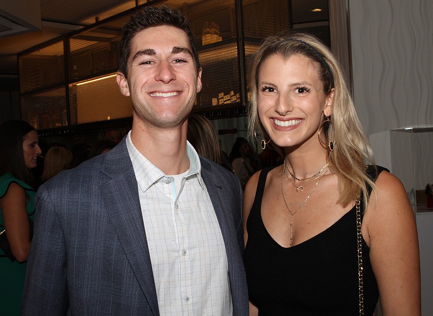 Jake Young and Hallie Peilet