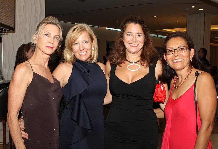 Cinde Carroll, Erin Moser, Danielle Beatt and Lorena Luts