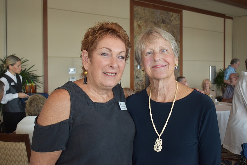 Arlene Skversky and Ruth Maass.