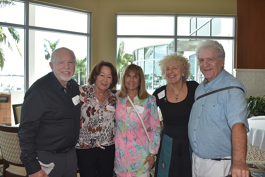 Bob and Karen Gary, Jayne Meth and Susan and Dan Juda.