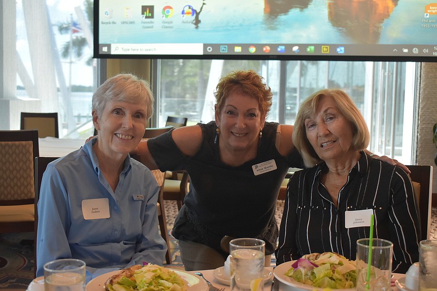 Janet Andres, Arlene Skversky and Jinny Johnson.
