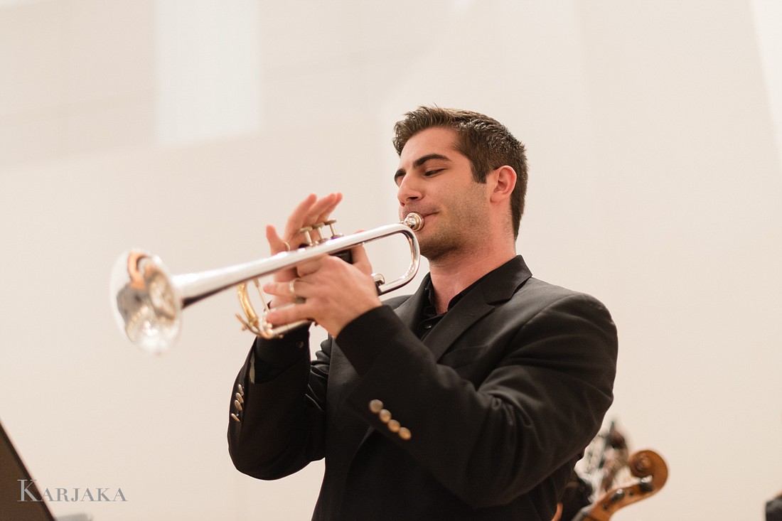Anthony Limoncelli, trumpet. Photo courtesy Matt Holler.