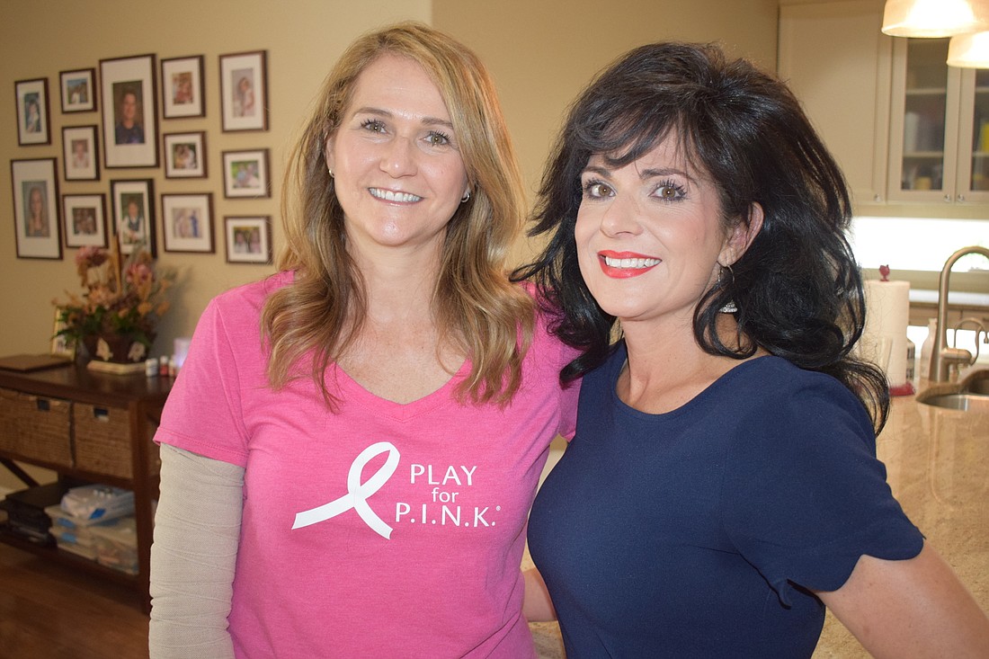 Julie Veith and JoAnne Hampton are both cancer survivors who say the battle against the disease has not been won.
