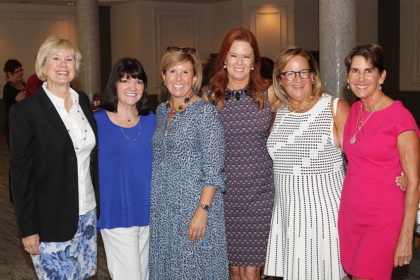 Marjorie Floyd, Martha Harrison, Carol Lacket, Terri Klauber, Jocelyn Udell and Audrey Robbins