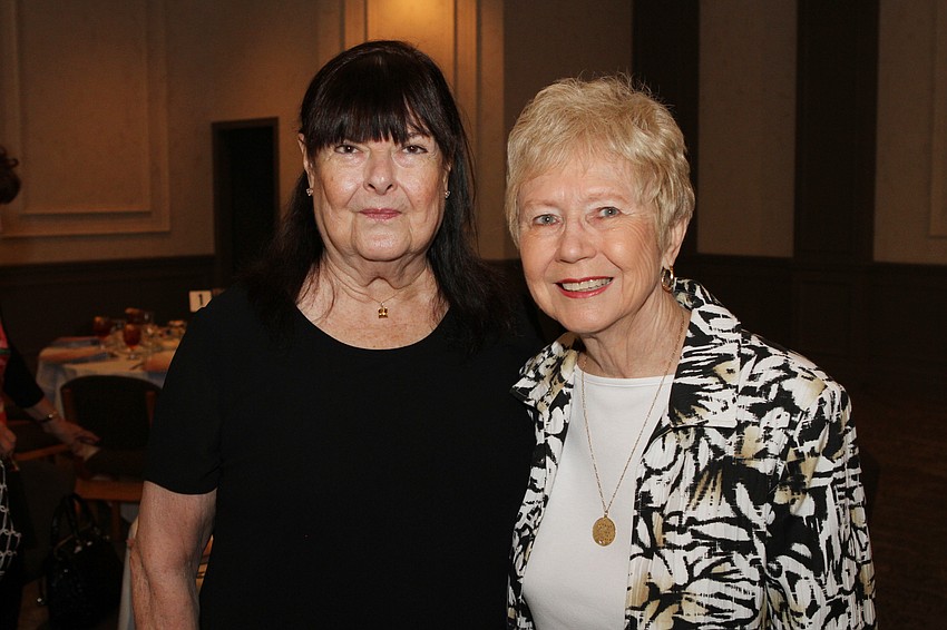 Tricia Johnson and Mary Ann Cross