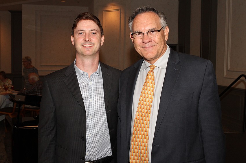 Guest speaker Todd Craven and Artistic Director Joseph Holt