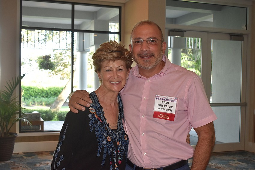 Nancy McElmeel and Paul DeFelice.