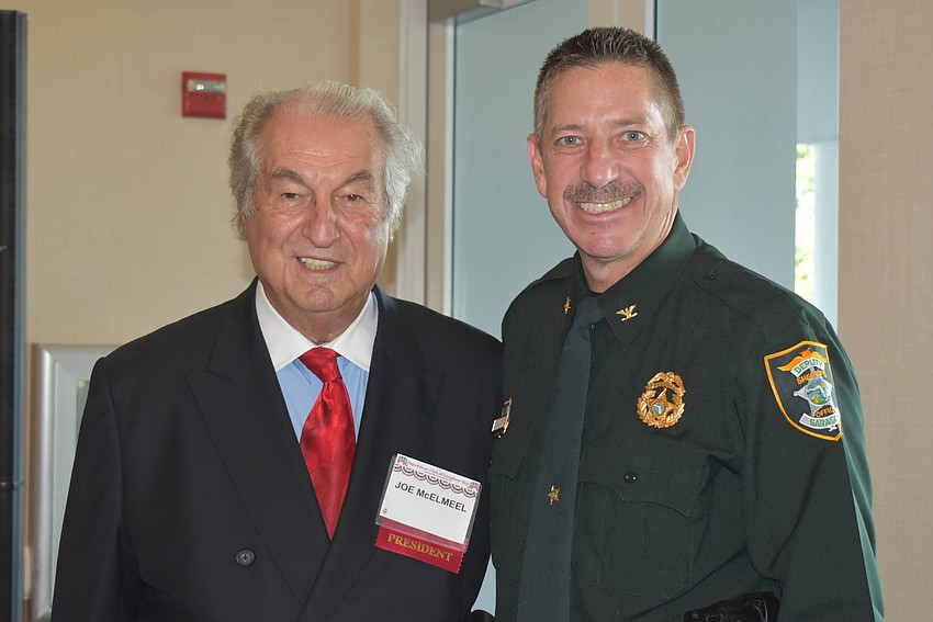 Joe McElmeel and Col. Kurt Hoffman.