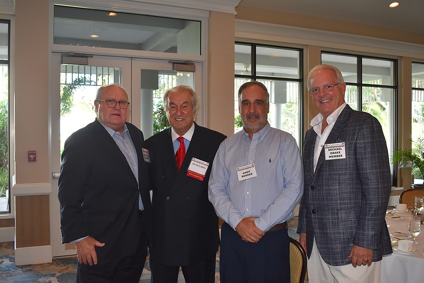 Roger Lutz, Joe McElmeel, Andy Berger and Michael Drake.