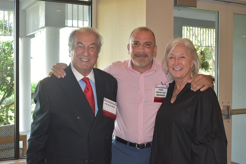 Joe McElmeel, Paul DeFelice and Renee Balogh.