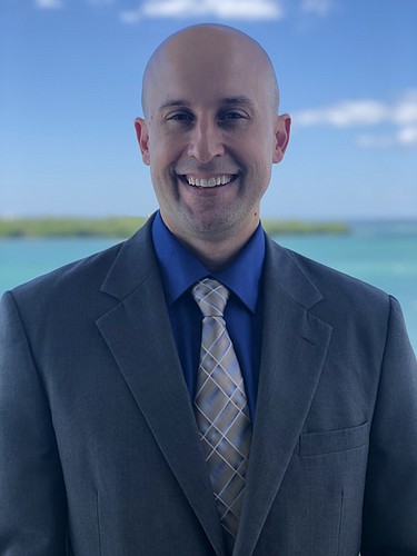Kevin Claridge, Mote&#39;s new Associate Vice President for Sponsored Research and Coastal Policy Programs. Photo courtesy of Mote Marine Laboratory and Aquarium.