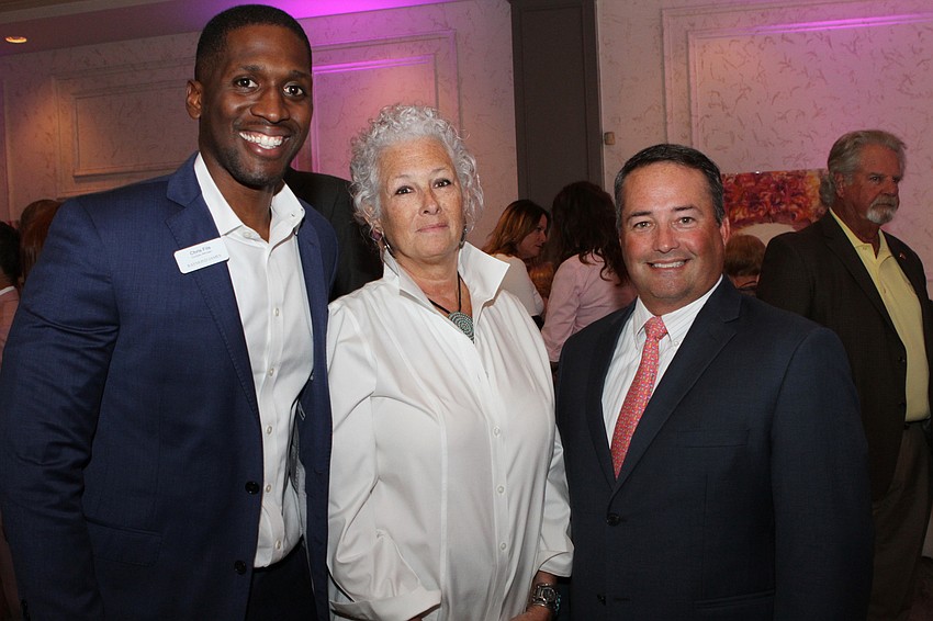 Chris Fils, Amy Fisher and Brian Nugent