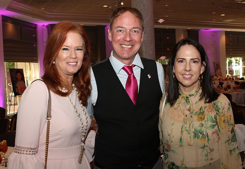 Terri Klauber, Brent Reeno and Clara Reynardus de Villanueva