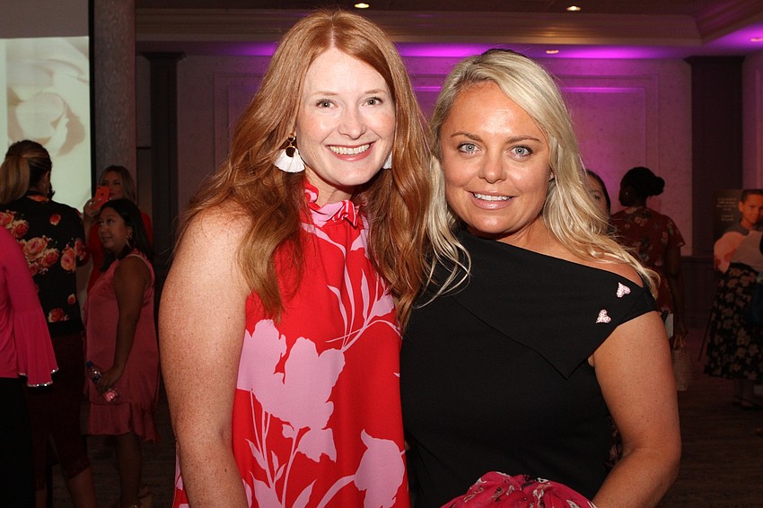 Claire Moxcey and Cretia Tuffile