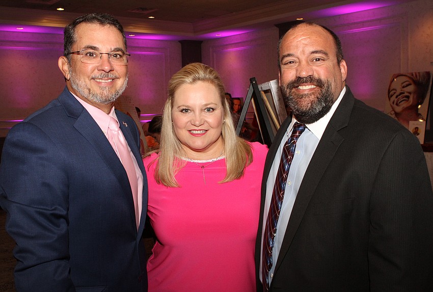 George and Sandy Mazzarantani with Paul Olah