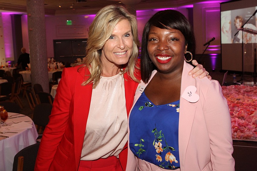 Shannon Rohrer-Phillip and Jo Johnson