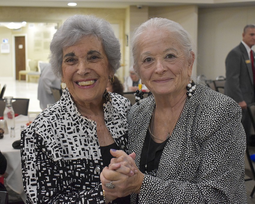 Joan Franzel and Dorothy Quint