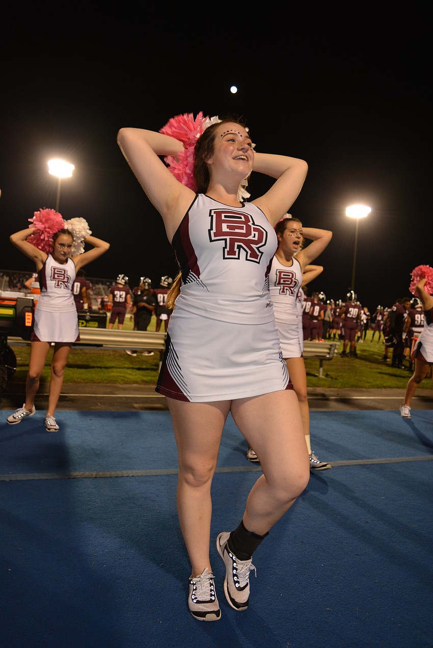 Senior varsity cheerleader Stephanie Infanti said celebrating her last homecoming was bittersweet.
